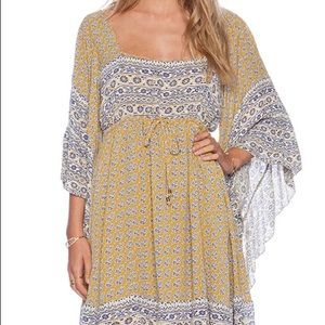 Free People Heart of Gold Mini Dress